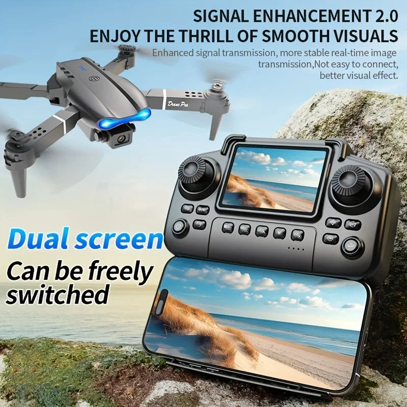 Foldable Dual Camera Drone