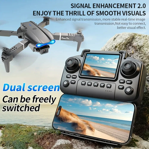 Foldable Dual Camera Drone – 4K HD Aerial Photography