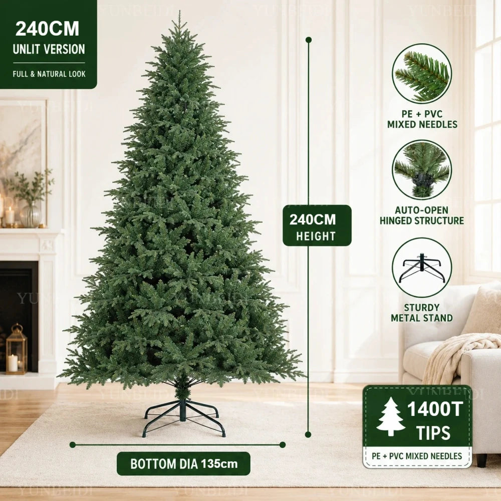 Artificial Christmas Tree with LED Lights
