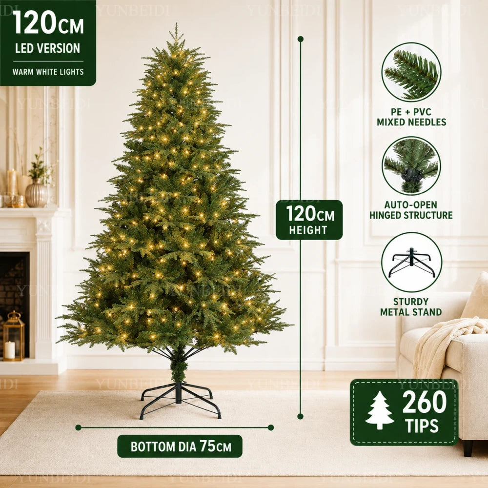 Artificial Christmas Tree with LED Lights