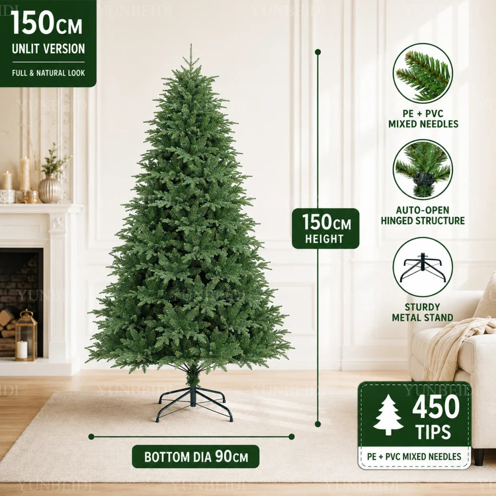 Artificial Christmas Tree with LED Lights
