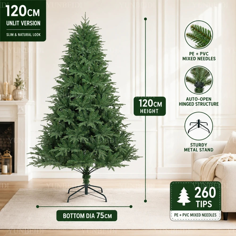 Artificial Christmas Tree with LED Lights