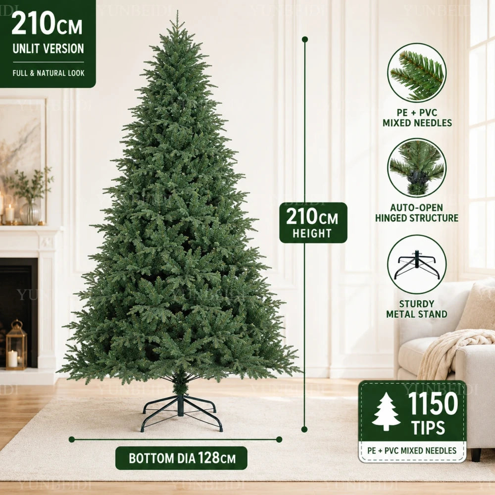 Artificial Christmas Tree with LED Lights