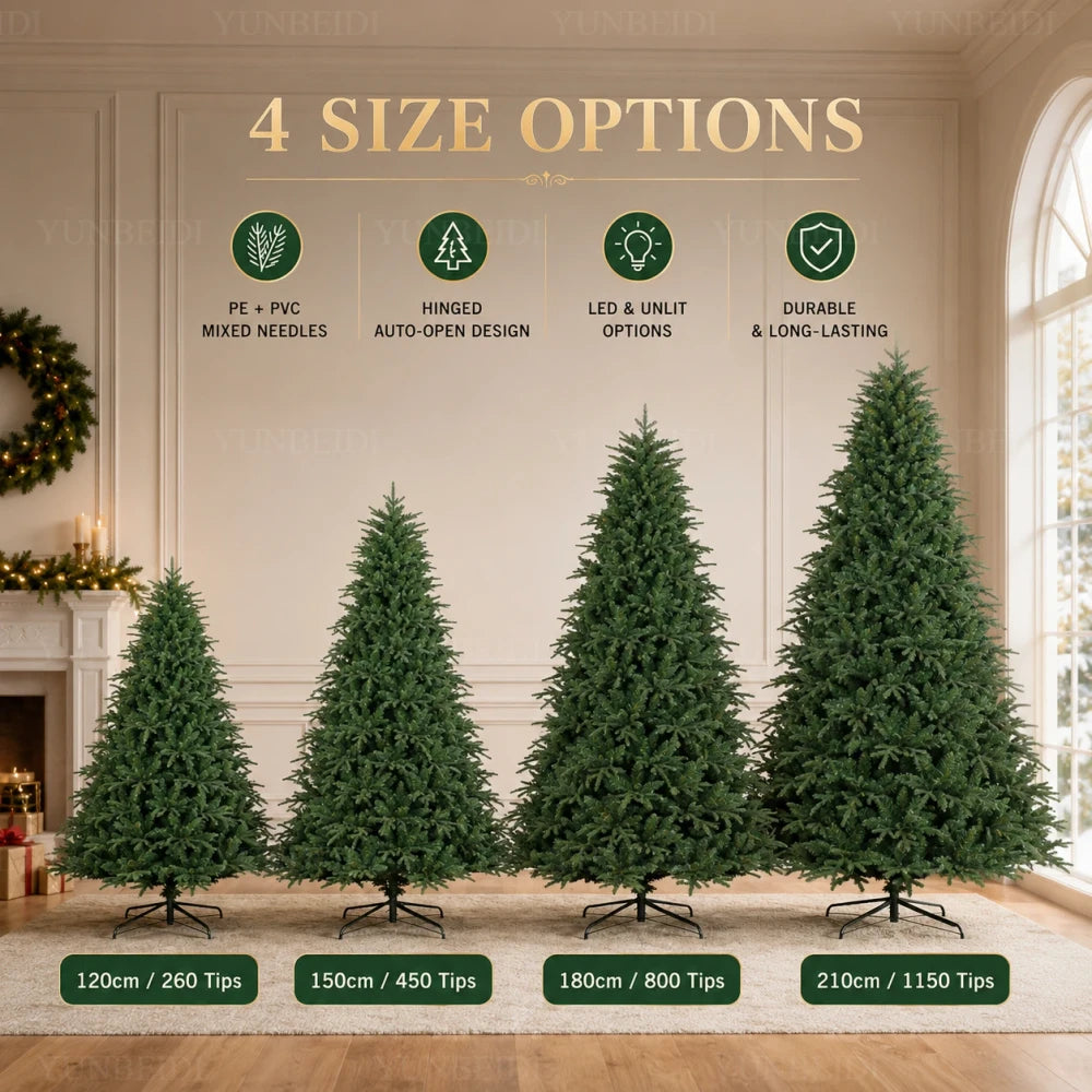Artificial Christmas Tree with LED Lights