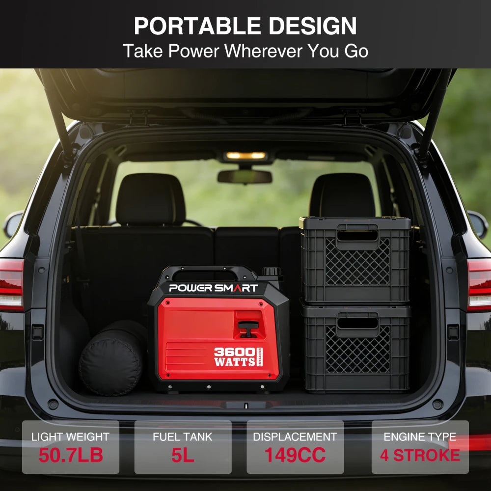 Portable Gasoline Inverter Generator