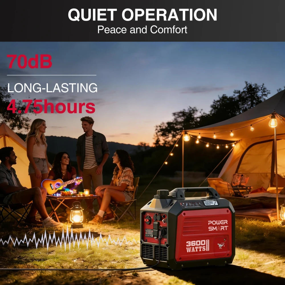 Portable Gasoline Inverter Generator