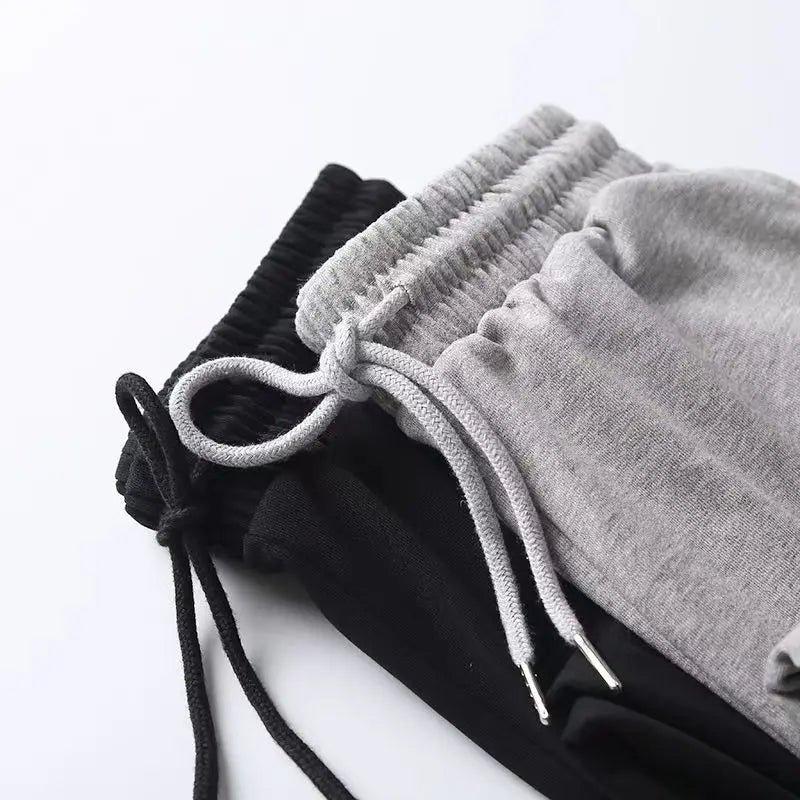 Men's Solid Color Jogger Sweatpants – Casual Running & Gym Workout Trousers