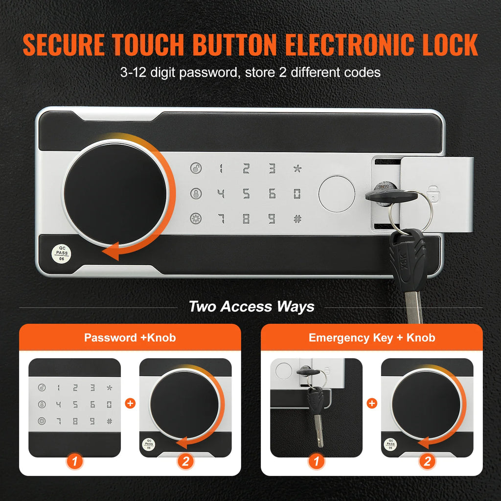 Depository Drop Slot Safe 1.7-2.5 Cu Ft – Electronic Lock & Steel Build | KENZ Outlet