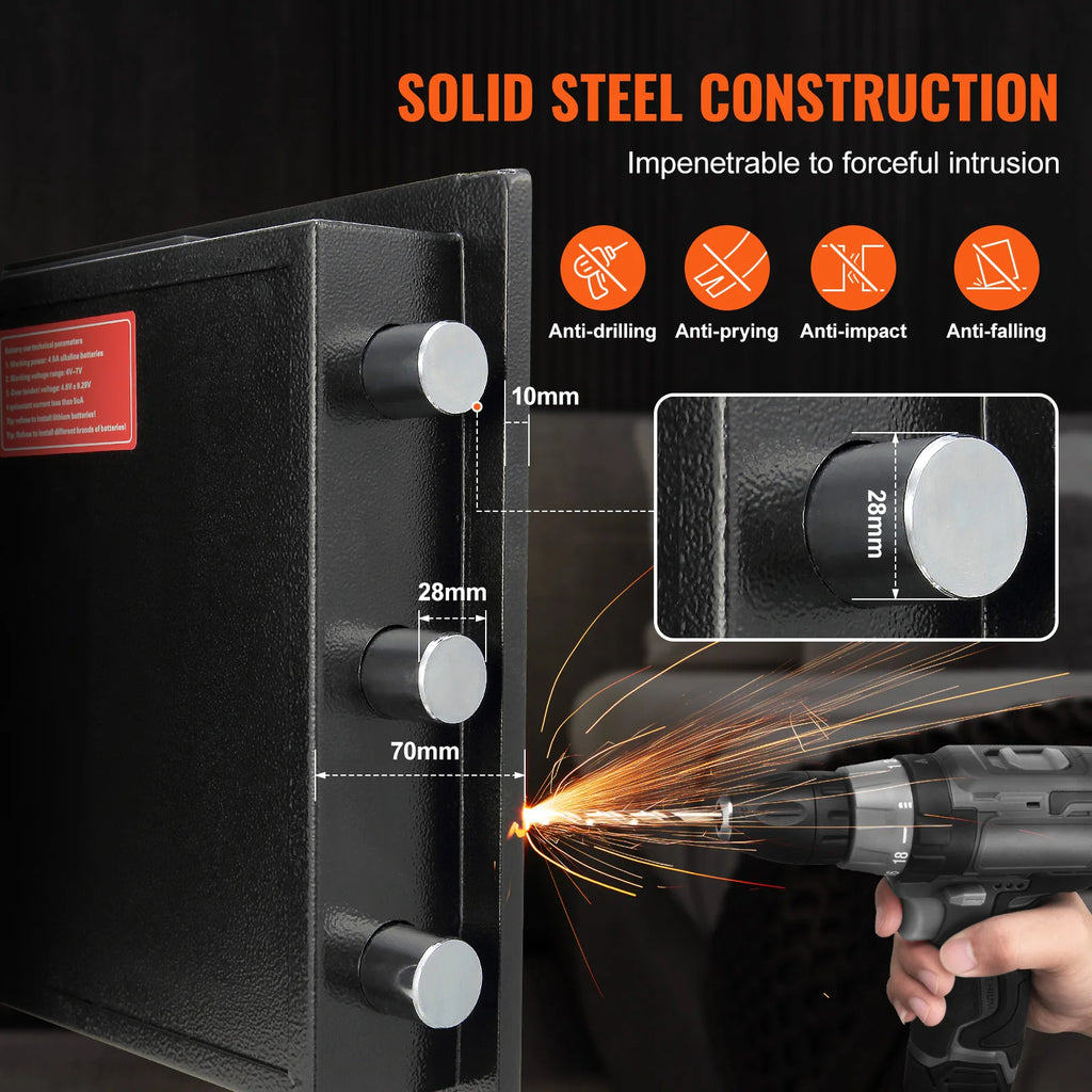 Depository Drop Slot Safe 1.7-2.5 Cu Ft – Electronic Lock & Steel Build | KENZ Outlet