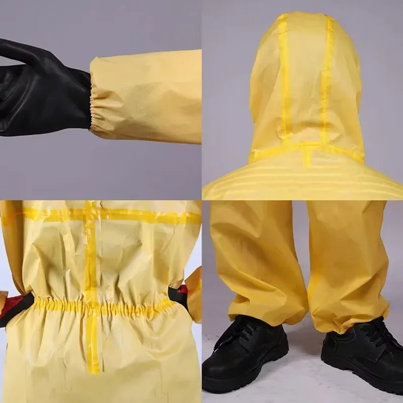 Chemical Protective Coverall Suit – Acid & Alkali Resistant Safety Clothing | KENZ Outlet
