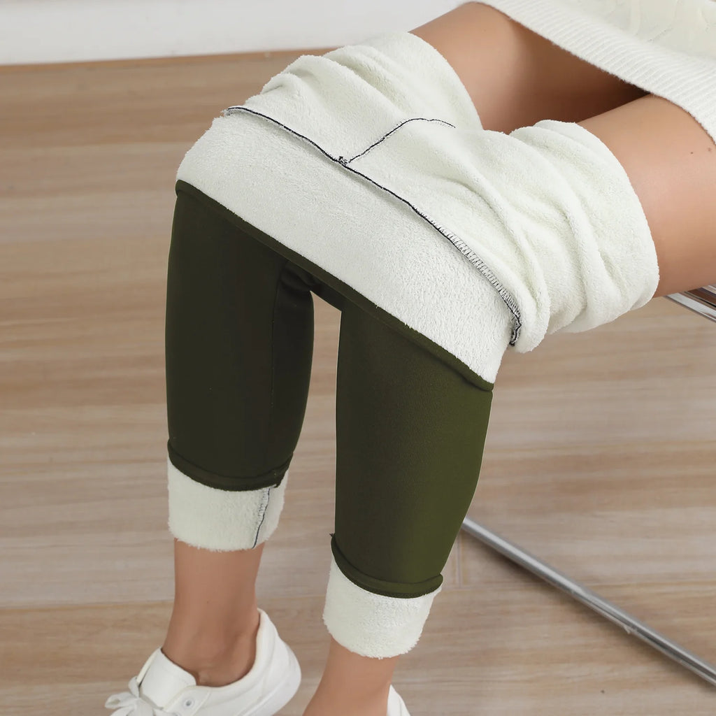 Women's Fleece-Lined High-Waist Winter Leggings