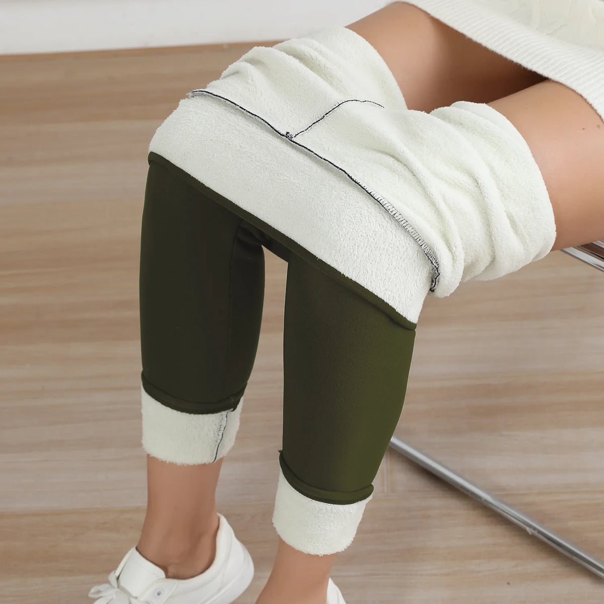 Women's Fleece-Lined High-Waist Winter Leggings
