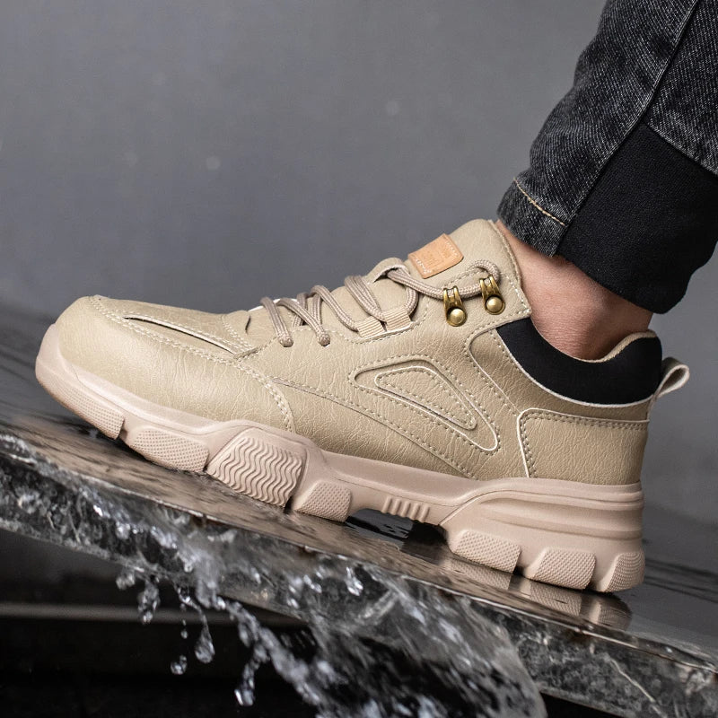 Men's Steel Toe Safety Shoes – Anti-Smash & Puncture-Proof Work Boots | KENZ Outlet