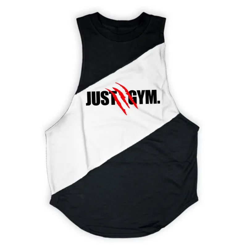 Men's Bodybuilding Muscle Tank Top – Breathable Gym Fitness Sleeveless Shirt