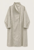 Women's Oversized Maxi Trench Coat – Dolman Sleeve Snap Button Outerwear