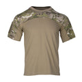 Men's Camo Tactical T-Shirt – Breathable Cotton Combat Tee for Hunting & Outdoor Workouts