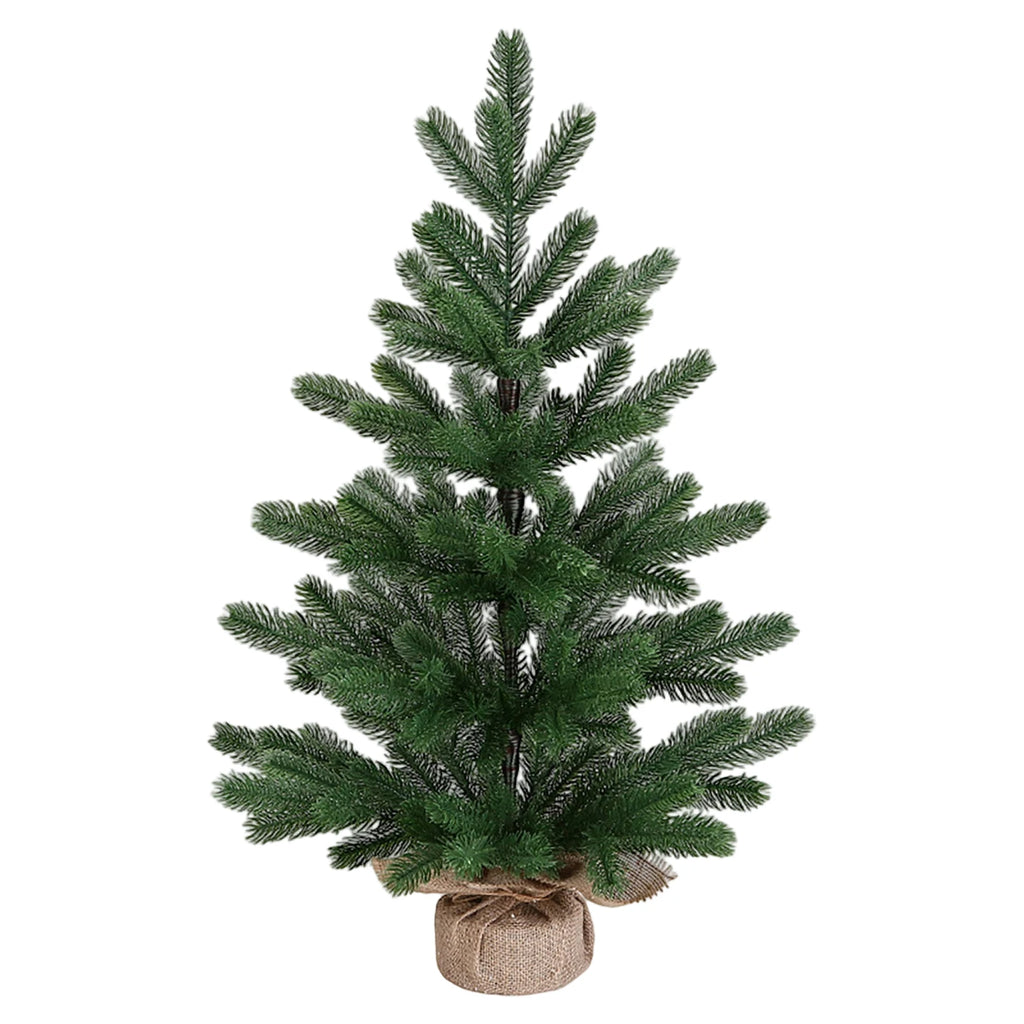 Classic Artificial Christmas Tree Desktop Ornament – Festive Party Decoration Supplies