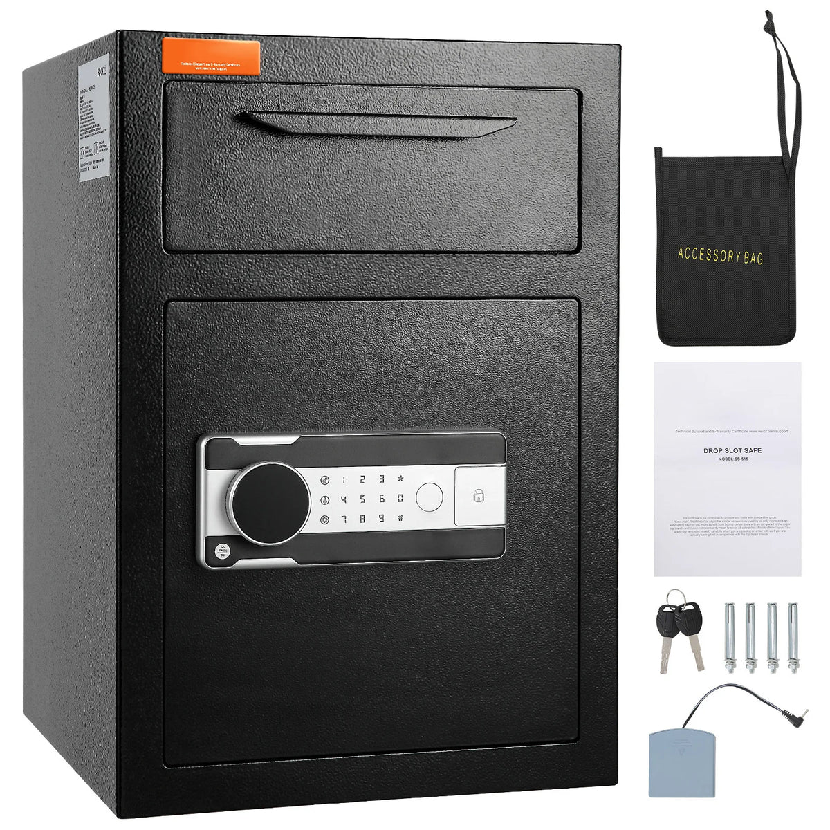 Depository Drop Slot Safe 1.7-2.5 Cu Ft – Electronic Lock & Steel Build | KENZ Outlet